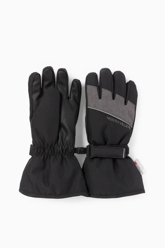Ski gloves - waterproof black