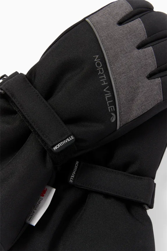 Ski gloves - waterproof black