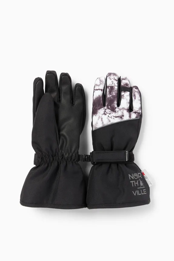 Ski gloves - waterproof black
