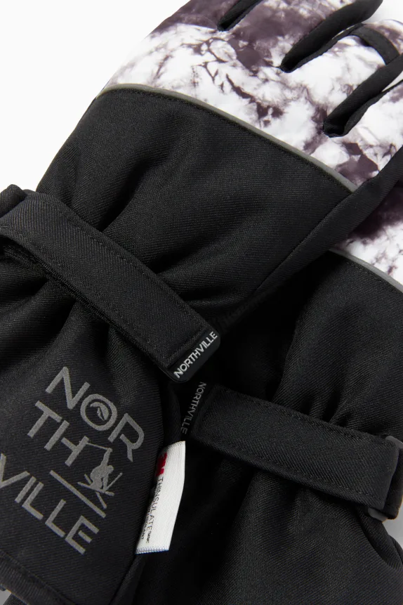 Ski gloves - waterproof black