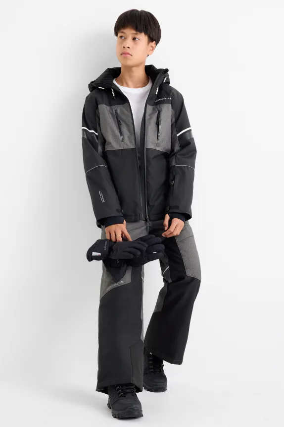 Ski pants - waterproof dark gray