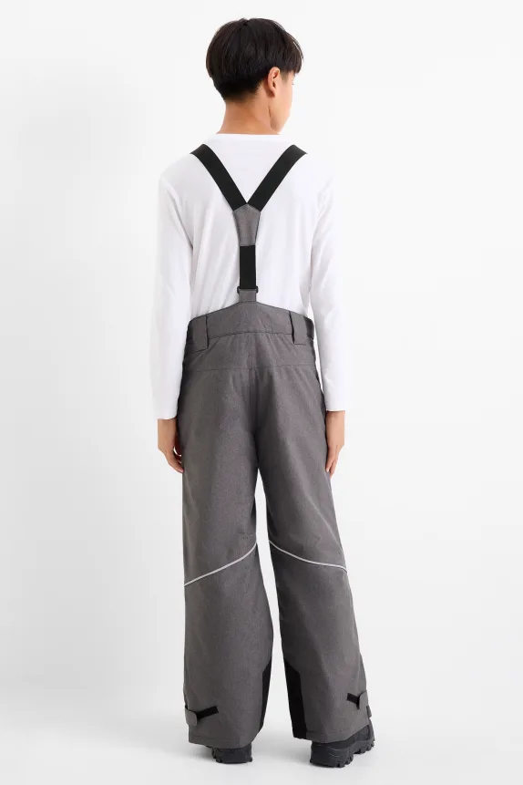 Ski pants - waterproof dark gray