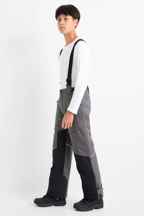 Ski pants - waterproof dark gray