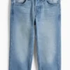 Straight jeans - thermal jeans blue denim