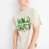 Skateboarder - short sleeve T-shirt light beige