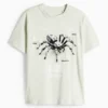 Spider - short sleeve T-shirt mint green