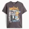 Garfield - short sleeve T-shirt dark gray