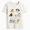 Ranch - short sleeve T-shirt light beige