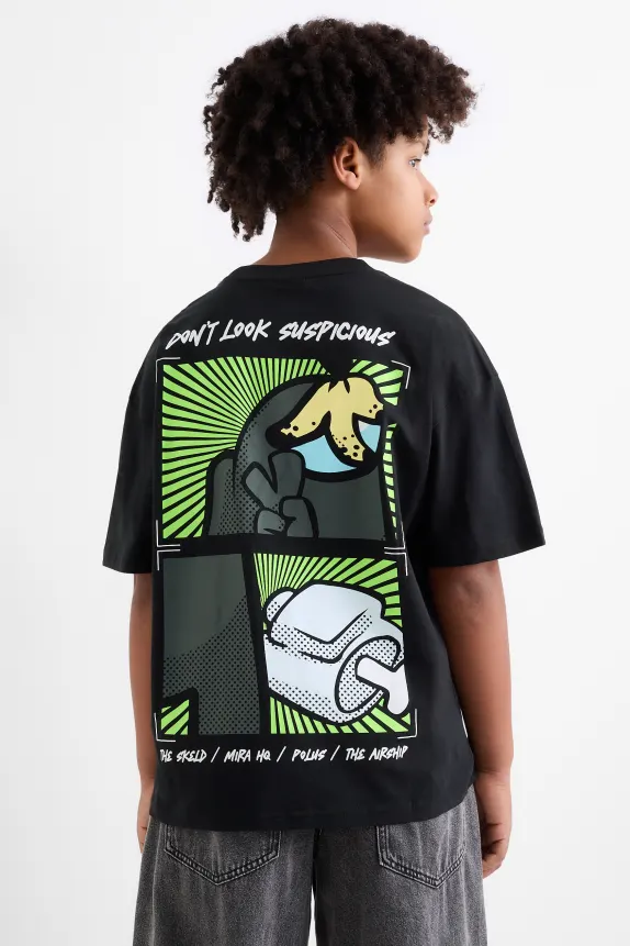 Among Us - short sleeve T-shirt black