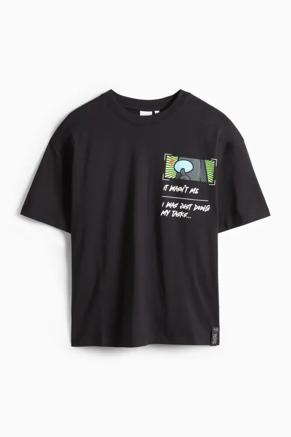 Among Us - short sleeve T-shirt black