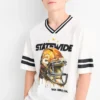 Football - short sleeve T-shirt cremewhite