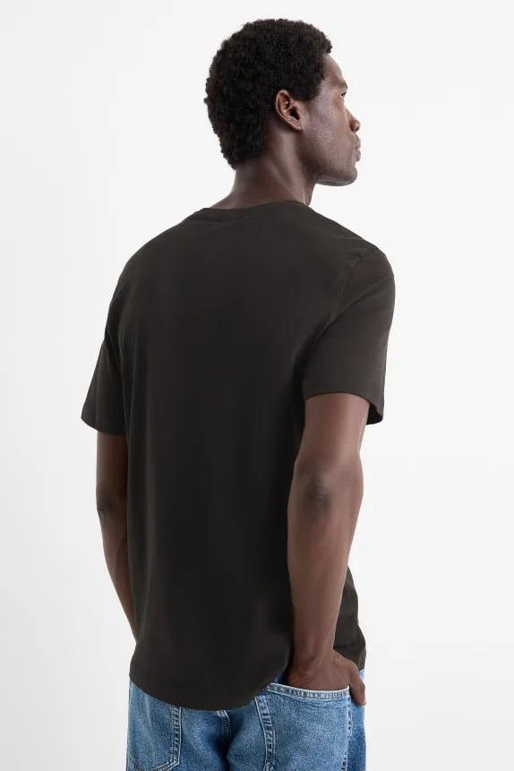 Multipack of 2 - T-shirt - regular fit black