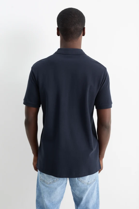 Polo shirt - regular fit dark blue