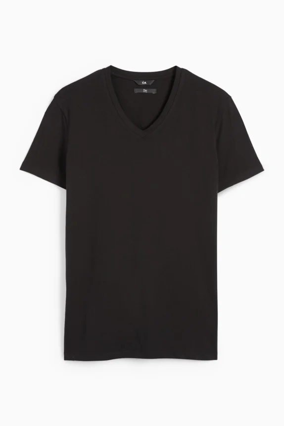 T-shirt - slim fit - Flex black