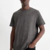 T-shirt - regular fit gray-melange