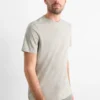 T-shirt - regular fit gray-melange