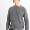 Jumper dark blue / white