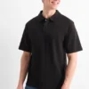 Polo shirt - relaxed fit black