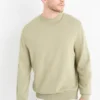 Fine knit jumper light green