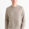 Fine knit jumper gray