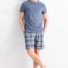 Short pyjamas blue