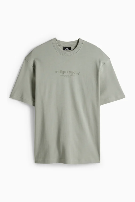 T-shirt - relaxed fit green