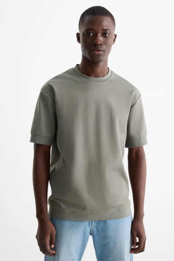 T-shirt - relaxed fit khaki