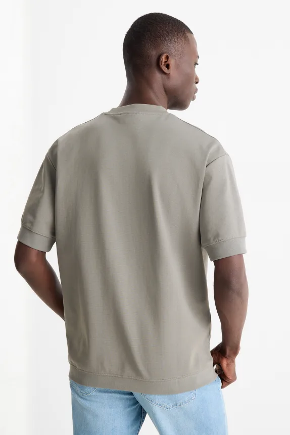 T-shirt - relaxed fit khaki