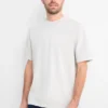T-shirt - relaxed fit light gray