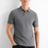 Polo shirt - regular fit gray