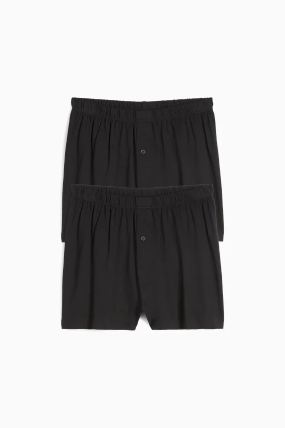 Multipack of 2 - boxer shorts - jersey black