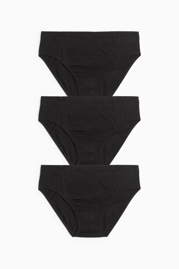 Multipack of 3 - briefs black