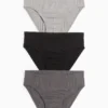 Multipack of 3 - briefs gray