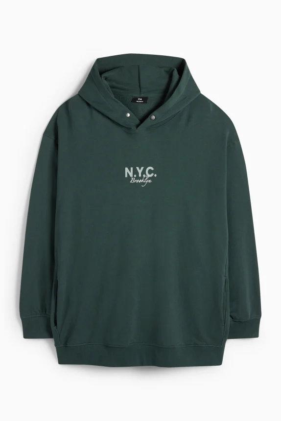 Hoodie dark green