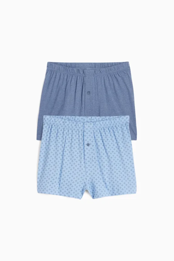 Multipack of 2 - shorts blue