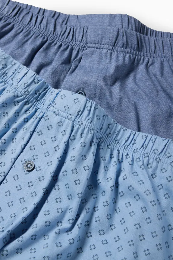 Multipack of 2 - shorts blue