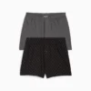 Multipack of 2 - boxer shorts - jersey gray / black