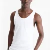 Multipack of 5 - vest - skinny rib white