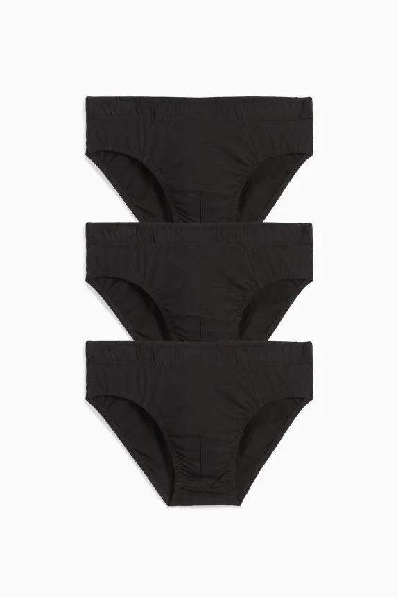 Multipack of 3 - briefs black