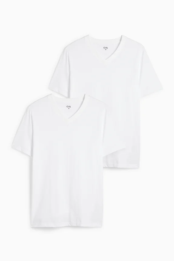 Multipack of 2 - vest white