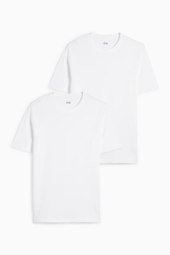Multipack of 2 - vest white
