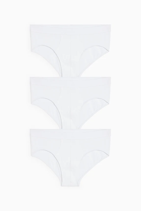Multipack of 3 - briefs white
