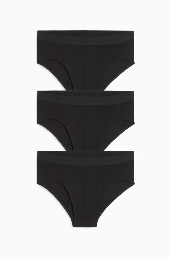 Multipack of 3 - briefs black