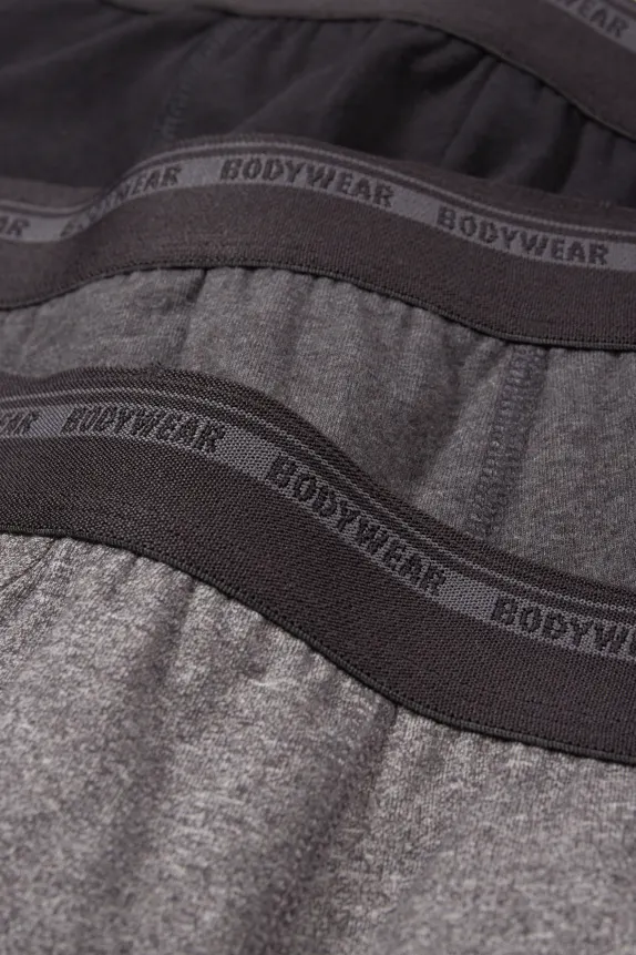Multipack of 3 - trunks dark gray