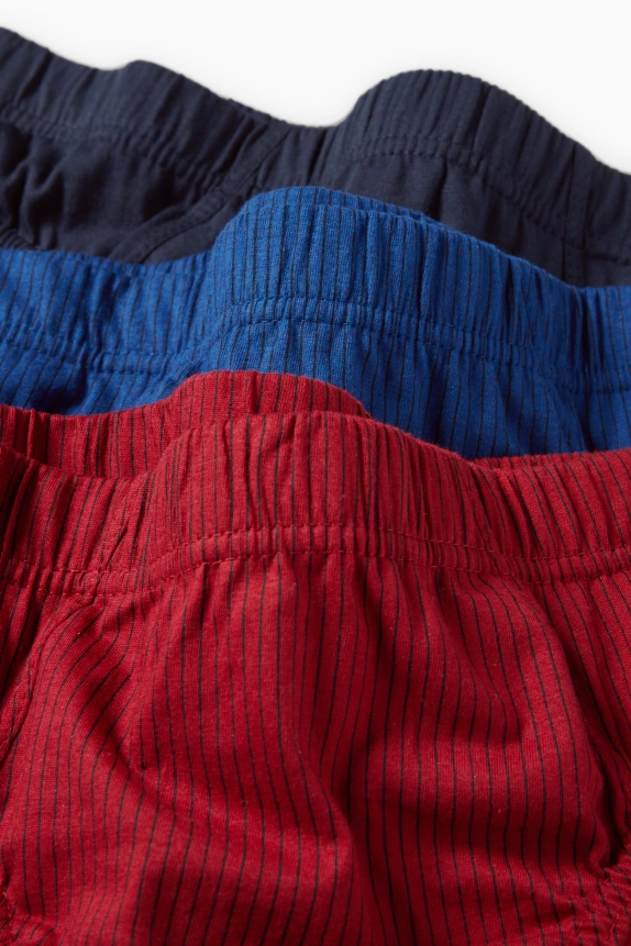 Multipack of 3 - briefs red / blue