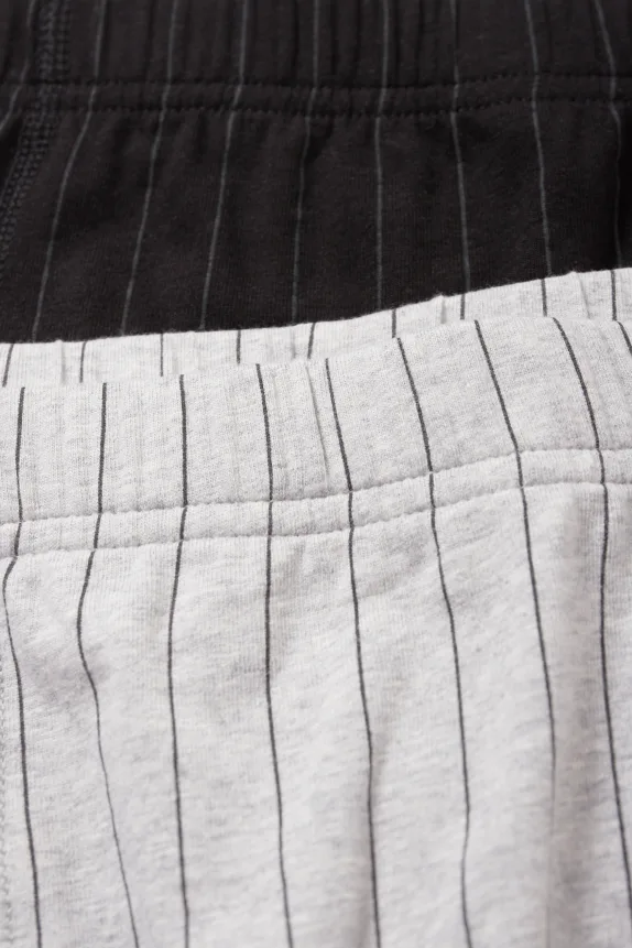 Multipack of 3 - trunks - striped gray