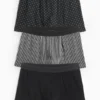 Multipack of 3 - trunks black