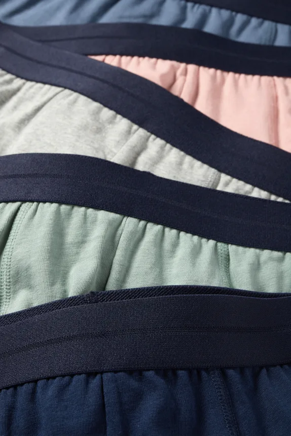 Multipack of 5 - trunks dark blue