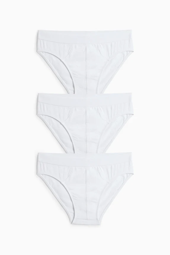 Multipack of 3 - briefs white