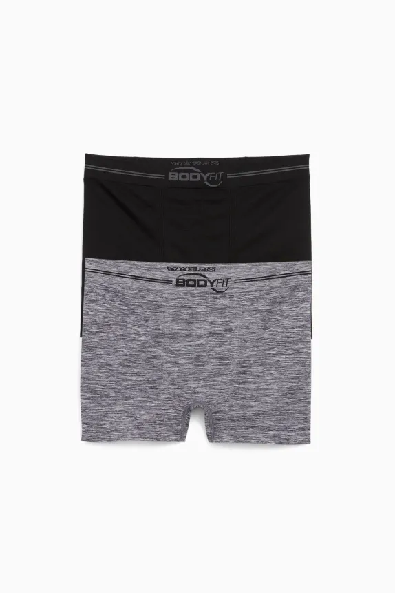 Multipack of 2 - trunks - seamless gray / black